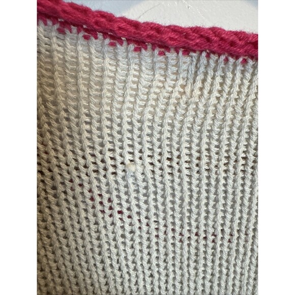 Natural Life Smiley Face Sweater Light Gray Women's Size XS/S - Picture 8 of 12